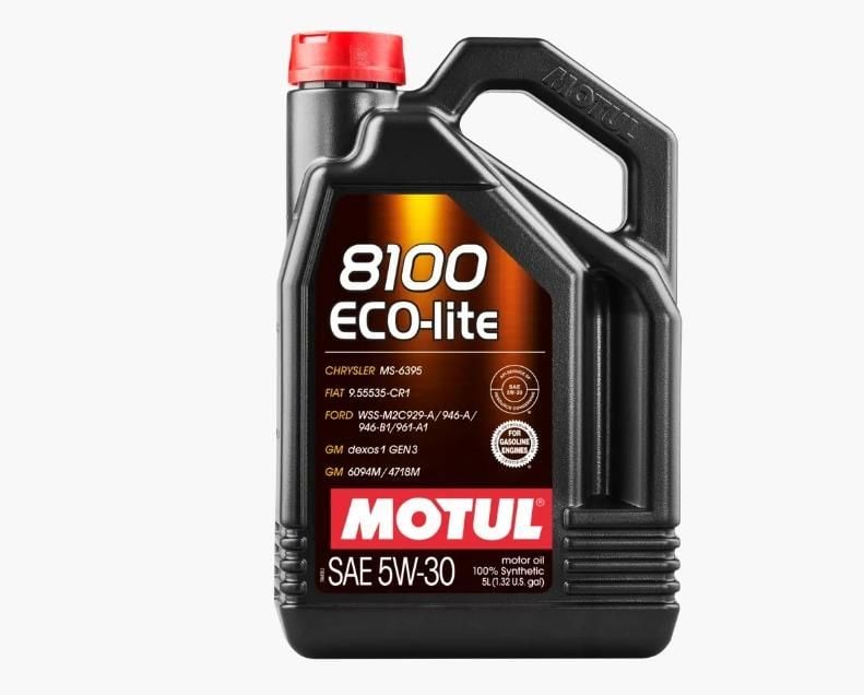 Motul Motor Yağı Eco-Lite Dexos1 8100 5W-30 5 Litre